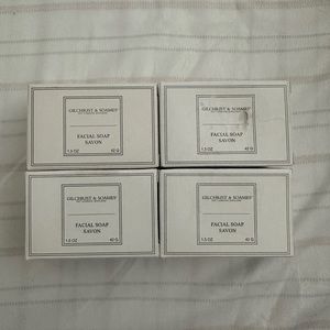 Gilchrist & Soames Facial Soap Savon 1.5 oz Lot of 4